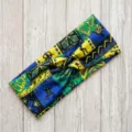 Fascia per capelli sportiva stampata boho donna fitness corsa yoga fascia elastica active - Modello 6