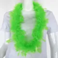 Grüne Lametta Stern Girlande Halskette, fluoreszierende Party Halsring Kostüm Zubehör - Hals Girlande / Fluoreszierendes Grün