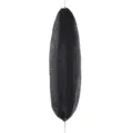 Schwarzer afrikanischer Duschschwamm langes Peeling Netz Duschhandtuch Nylon Badeschwamm. - Ca. 30x80 cm: Ohne Verpackung / Schwarz
