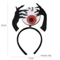 Serre-tête œil d'Halloween bandeau de fête effrayant accessoire de costume pour enfants - Main de fantôme d'oeil