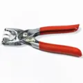 Prong ring fastener pliers for baby snap buttons, metal installation tool for DIY craft. - Pliers