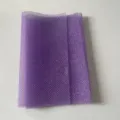 Filet de douche africain violet eponge exfoliante pour le corps et soins quotidiens. - Tissu bouclé violet 30x80