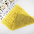 Esponja de bano de red africana amarilla para exfoliacion corporal y ducha limpia - Tela de bucle 20*65cm amarillo