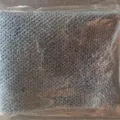 Éponge de douche africaine en résille pour gommage corporel, filet exfoliant gris foncé en sachet. - 30x75 / Gris 30*80 cm (sac OPP)