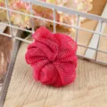 Nylon Badeschwamm, handgemachter roter Netzschwamm für reichen Schaum und die tägliche Dusche. - Rosa Duschschamm