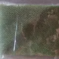 Red de baño africana exfoliante para el cuerpo para la ducha diaria y limpieza profunda - Tela de bucle verde hierba oscuro 30x80
