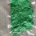 Lungo asciugamano esfoliante per la schiena con maniglie, rete elastica per la doccia e bagno. - 30x75 / Modello in rete verde (sotto vuoto in busta)