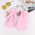 Summer anti-UV pink fingerless gloves for outdoor cycling driving breathable sleeves - Pink