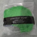 Spugna da bagno africana verde in rete di nylon esfoliante per il corpo 1 pz - 30x75 / Modello a rete verde (in busta)