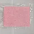 Bande de bain en filet exfoliant africain rose, emballée sous vide pour un rangement facile. - 30x80cm (Emballé sous vide) / Rose