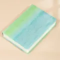 Taccuino A5 Sfumato Diario Verde Blu Business Agenda Carino Quaderno Copertina Rigida - Verde