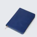 A5 zakelijke ringband notitieboek met rits in donkerblauw met honderd vellen. - Losbladig Notitieboek met Rits / A5 / Donkerblauw