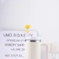 Cute yellow heart straw cover and ceramic mug set, perfect for daily home and office use. - Straw Cap / Yellow