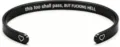 Black stainless steel cuff bracelet with engraved inspirational text and cute heart patterns. - Heart Single-Sided Engraved / Black