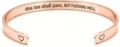 Rose gold stainless steel cuff bracelet with engraved funny quote and heart icons. - Heart Single-Sided Engraved / Rose Gold
