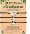 Kindergarten dinosaur bracelet set, stainless steel matching mother child wish jewelry. - Kindergarten - 11