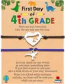 Back to school dinosaur matching bracelets stainless steel mother child gift jewelry - 4th - 13