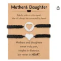 Ensemble de bracelets de couple en corde tressée en acier inoxydable avec cœur - Lot de 2 ensemble cœur - 33