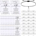 Staff appreciation wish bracelet with card packaging, black woven cord charm bracelet gift. - Electric Lamp - 1 Piece Set