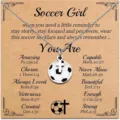Soccer cross pendant necklace for women, stylish sports themed clavicle chain jewelry gift. - Silver Cross Soccer