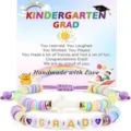 Kindergarten Graduation Beaded Bracelet Colorful Clay Heishi Beads With Card Gift Variant - Style 22