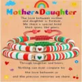 Mother and daughter colorful clay bead adjustable braided bracelet set for family gift. - Heart - Polymer Clay - 1