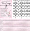Adjustable baby baptism bracelet with footprint charm and cute greeting card gift set. - 19