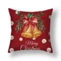 Christmas decorative red pillow cover holiday cushion case for sofa couch home decor 45x45 - 45x45cm (Single Cover) / 22DM6-31