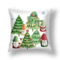 Christmas Gnome Pillow Cover Decorative Cushion Cover Holiday Sofa Pillow Case 45x45 - 45x45cm (Single Cover) / 22DM6-32