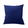 Solid color short plush throw pillowcase soft navy blue sofa cushion cover for home decor - Navy Blue (Thickened Flannel)