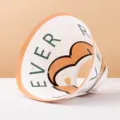 Pet Elizabethan collar recovery cone anti-licking pet neck protection ring variant. - XL (Rec. Weight 27-60 Jin) / White Letter (Breathable Style)