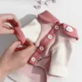 Leuke roze en witte gestreepte huisdier hond winteronderhemd met schattige wolk kraag. - S (Aanbevolen gewicht 1,5-2,5 kg) / Roze Wolk