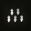 Stainless steel cartoon boy pendant DIY charm for handmade bracelet necklace jewelry accessories - Steel Color Astronaut
