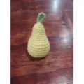 Handgemachte Häkeln Birne Anhänger Süß DIY Wolle Obst Tasche Charme Zubehör Schlüsselanhänger - Birne