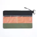 Custodia portaoggetti multicolore, borsa per attrezzi in tessuto oxford con robusta cerniera. - Verde Scuro