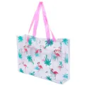 Sac de plage PVC transparent fourre-tout étanche voyage sac à main cosmétique femmes - Cocotier
