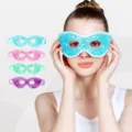Maschera per gli occhi rinfrescante con perle di gel, terapia caldo freddo per sonno 1pc - Predefinito