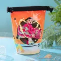 Borsa impermeabile da spiaggia nuoto all'aperto zaino rafting PVC con stampa di cartoni animati - Tracolla larga da 3,5 litri / Tramonto stupendo