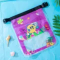 Borsa impermeabile per telefono con airbag, touchscreen, simpatico design cartoon spiaggia. - 34*28CM / Divertimento estivo