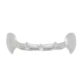 Silver hip hop vampire fangs grillz tooth cap for party costume fashion accessory - Silver Upper Tooth