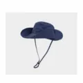 Outdoor retro cowboy bucket hat for summer hiking, fishing and sun protection, navy blue. - Western Cowboy Hats (Navy Blue)