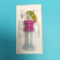 Children anti-choking water bottle straw cap conversion adapter for mineral water and drinks - Conversion Lids - Pink