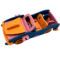 Πολύχρωμο 3D παζλ αυτοκίνητο μοντέλο DIY εκπαιδευτικό παιχνίδι για παιδιά χειροτεχνία - Μικτό Στυλ