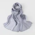 Exquisite floral embroidery and shimmering sequin details showcasing fine texture and craftsmanship. - 180*70cm / Grey