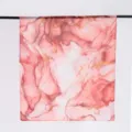 Gradient watercolor women scarf stylish abstract pink shawl soft satin accessory for ladies - 5#