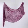 Purple tie dye gradient cotton long fashion scarf shawl sunscreen design for women - 180*90cm / 11#