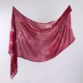 Long rayon tie-dye gradient scarf, elegant watercolor style shawl for sun protection daily. - 180x90cm / 5#