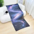 Women galaxy print long scarf soft cozy nebula shawl elegant space pattern wrap fashion accessory - 7#