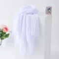 Lightweight solid purple bubble scarf, stylish sun protection shawl and cape for travel. - Lavender
