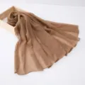 Vrouwen sprankelende pailletten voile lange sjaal veelzijdige mode omslagdoek bruin - 180*90cm / 7#